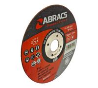 Abracs Cut Off Wheels - Extra Thin Metal and Stainless Steel Cutting Discs For Angle Grinders 100mm x 1.0 x 16mm (4") 2-Pack