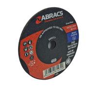 Abracs Cut Off Wheels - Thin Metal Cutting Discs For Angle Grinders 75mm x 1.6mm x 10mm (4 1/2") 5-Pack