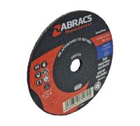 Abracs Cut Off Wheels - Thin Metal Cutting Discs For Angle Grinders 75mm x 2mm x 10mm (4 1/2") 10-Pack