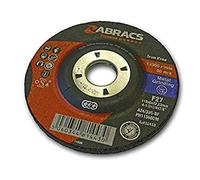 Abracs Phoenix Metal Grinding Discs Dpc 115Mm 41/2" x 6mm x 22mm Qty 5