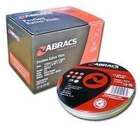 Abracs Proflex 115 x 1 x 22mm Flat INOX Cutting Disc (10 Pieces)