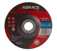 Abracs Proflex Metal Grinding Discs With Dpc Centre 125Mm X 6Mm (25 Pack) ABRA-PF12560DM-25