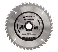Abracs TCT16540 TCT Circular Saw Blade for Wood 165 x 20mm x 40T