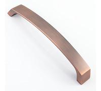 Abrafix Antique Brushed Copper Finish 128mm Hole Centres Kitchen Pull Handle