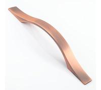 Abrafix Antique Sl rushed Copper Finish 128mm Hole Centres Kitchen Pull Handle
