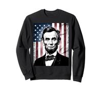 Abraham Abe Lincoln July 4th Holiday USA President Patriot Sweatshirt