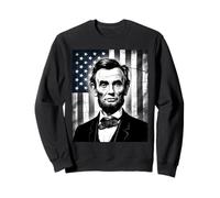 Abraham Abe Lincoln July 4th Holiday USA President Patriot Sweatshirt