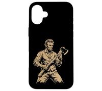Abraham Abe Lincoln Playing Guitar Case for iPhone 16 Plus