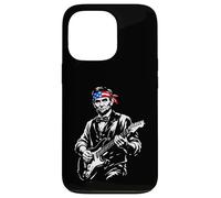 Abraham Abe Lincoln Playing Guitar Funny USA History Music Case for iPhone 13 Pro