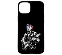 Abraham Abe Lincoln Playing Guitar Funny USA History Music Case for iPhone 15 Plus