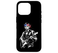 Abraham Abe Lincoln Playing Guitar Funny USA History Music Case for iPhone 16 Pro