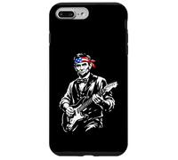 Abraham Abe Lincoln Playing Guitar Funny USA History Music Case for iPhone 7 Plus/8 Plus