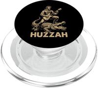 Abraham Funny Abe Lincoln playing guitar Alligator Huzzah PopSockets PopGrip for MagSafe