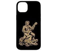 Abraham Funny Abe Lincoln playing guitar Crocodile Case for iPhone 14 Plus
