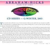 Abraham-Hicks G-Series - Winter 2003 "Vibration, It's All About Vibration