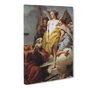 Abraham Hondius Angels Canvas Print | Gallery Wrapped 30mm Frame Wall Art | 30x20 inches | Ready to Hang | Modern Picture | Living Room Bedroom Lounge Office