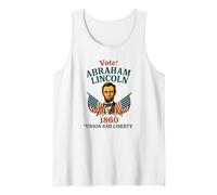 Abraham Lincoln 1860 Campaign Vintage Political Tank Top