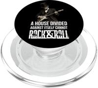 Abraham Lincoln A House Divided Abe Retro Vintage Funny PopSockets PopGrip for MagSafe