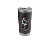 Abraham Lincoln Abe Lincoln Playing Guitar Stainless Steel Insulated Tumbler