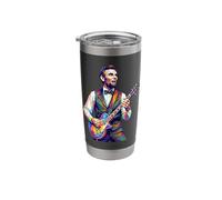 Abraham Lincoln Abe Lincoln Playing Guitar Stainless Steel Insulated Tumbler