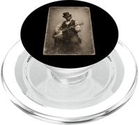 Abraham Lincoln Abe Lover Retro Vintage Funny Electric Music PopSockets PopGrip for MagSafe