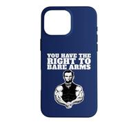Abraham Lincoln Bare Arms You Have the right to bare arms Case for iPhone 16 Pro Max