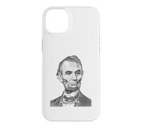 Abraham Lincoln Face Sketch Case for iPhone 14 Plus