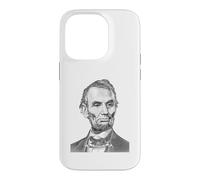 Abraham Lincoln Face Sketch Case for iPhone 14 Pro