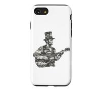 Abraham Lincoln Guitar Tshirt Abe Lincoln Playing Guitar Case for iPhone SE (2020) / 7/8