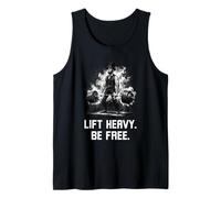 Abraham Lincoln Gym Powerlifting Lift Heavy be Free Tank Top