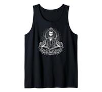 Abraham Lincoln Meditating in Zen Lotus Position Tank Top