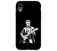 Abraham Lincoln Playing Guitar Funny Abe USA History Music Case for iPhone XR