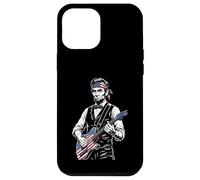 Abraham Lincoln Playing Guitar Funny Abe USA Music History Case for iPhone 12 Pro Max