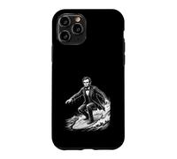 Abraham Lincoln Surfing Funny History Meme Case for iPhone 11 Pro