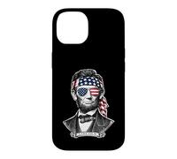 Abraham Lincoln USA Sunglasses & Bandana Case for iPhone 14
