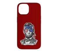 Abraham Lincoln USA Sunglasses & Bandana Case for iPhone 14