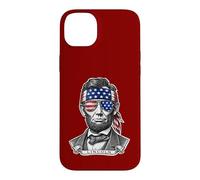 Abraham Lincoln USA Sunglasses & Bandana Case for iPhone 14 Plus