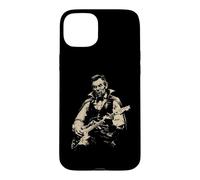 Abraham Lincoln Vampire Playing Guitar Alt Goth Music Band Case for iPhone 15 Plus