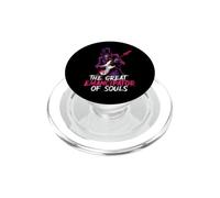 Abraham Lincoln Werewolf Playing Guitar Emancipator Alt Goth PopSockets PopGrip for MagSafe