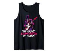 Abraham Lincoln Werewolf Playing Guitar Emancipator Alt Goth Tank Top