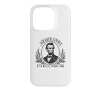 Abraham Lincoln With Malice Toward None Quote Case for iPhone 14 Pro