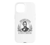 Abraham Lincoln With Malice Toward None Quote Case for iPhone 15