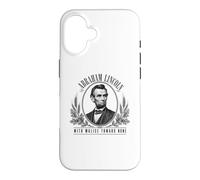 Abraham Lincoln With Malice Toward None Quote Case for iPhone 16