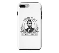 Abraham Lincoln With Malice Toward None Quote Case for iPhone 7 Plus/8 Plus