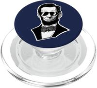 Abraham Lincoln with Sunglasses PopSockets PopGrip for MagSafe