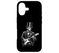 Abraham Lincoln With Top Hat Playing Electric Guitar Vintage Case for iPhone 17