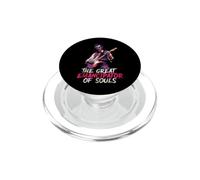 Abraham Lincoln Zombie Undead Playing Guitar Emancipator Alt PopSockets PopGrip for MagSafe
