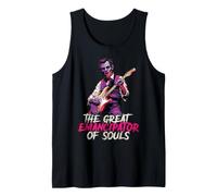 Abraham Lincoln Zombie Undead Playing Guitar Emancipator Alt Tank Top