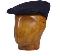Abraham Moon Flat Cap - Navy L