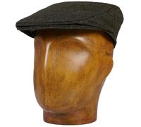Abraham Moon Flat Cap - Olive L